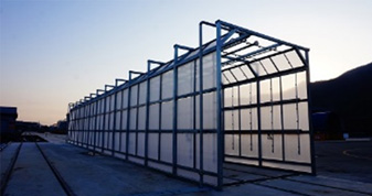 누수 시험 설비